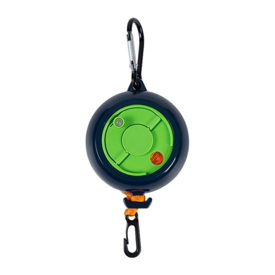 

10 м портативная выдвижная бельевая веревка с пряжками-зажимами, прочная выдвижная бельевая веревка для ванной комнаты, прачечной, кемпинга, путешествий, сушилки для белья A синий