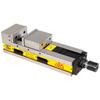 MC Precision 6" Hydraulic Vise for CNC Machining Center with Force Amplifying Boost and Flat Jaw Design