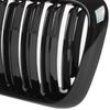 BMW 3 E36 96-00 grilles between the headlights (kidneys) left + right set BLACK GLOSSY DOUBLE BAR