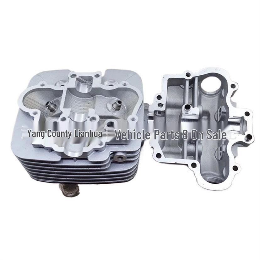 Silver Cylinder Head Cover for Suzuki GN125/GZ125 Motorcycle Engine