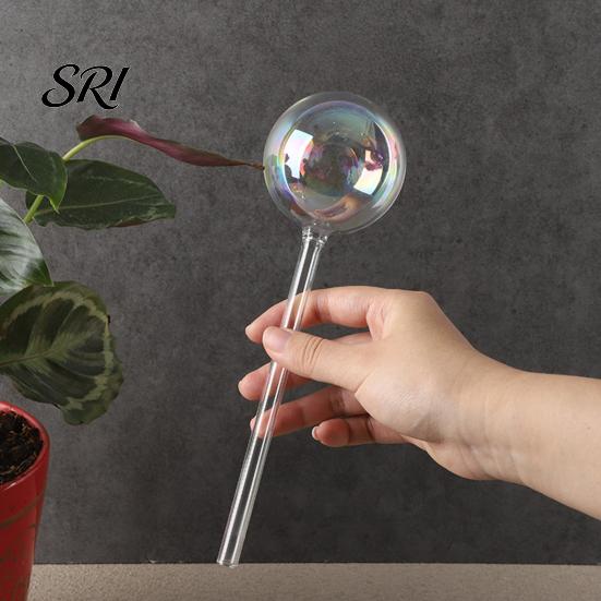 Dekorative Pflanzenbewässerung Blume Hohes Borosilikatglas Automatische Bewässerung Innenkugeln für Topfpflanzen Balkon Garten Orchideen Handgeblasen