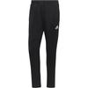 Solid Color Logo Tapered Knit Sports Pants Men Bottoms Black HL2180