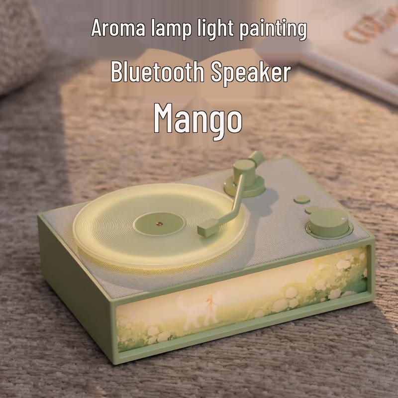 

Wanwu X19 Vinyl Record Style Bluetooth Speaker & Aroma Diffuser