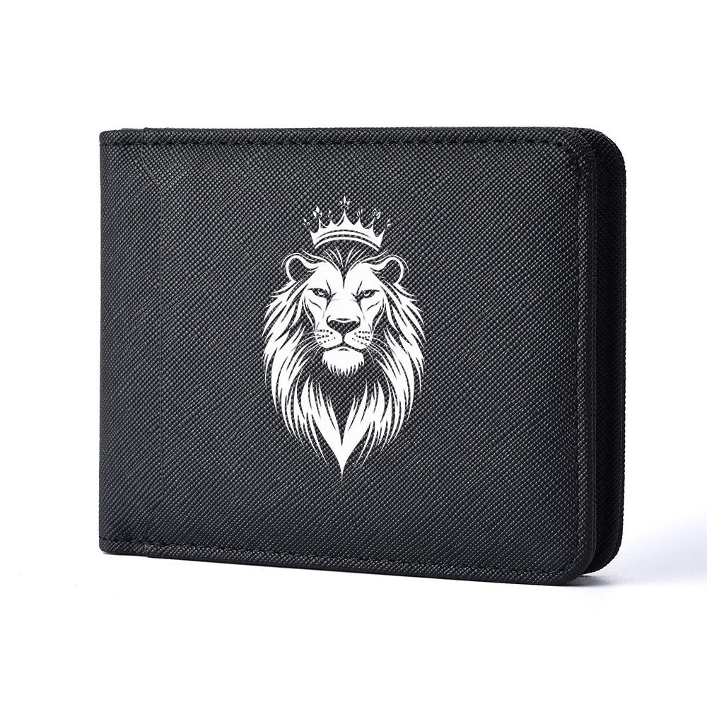 Men's Wallet Short Ultra-Thin Personalized Design Multi-Card Slot Man's Wallet Multi-Functional Credit Card Holder
