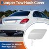 ACROPIX Rear Light Car Bumper Toe Hook Cover Cap for Mercedes Benz W205 Silver Part 1 Piece C-Class 2015-2020, Tone, Number A2058850224,
