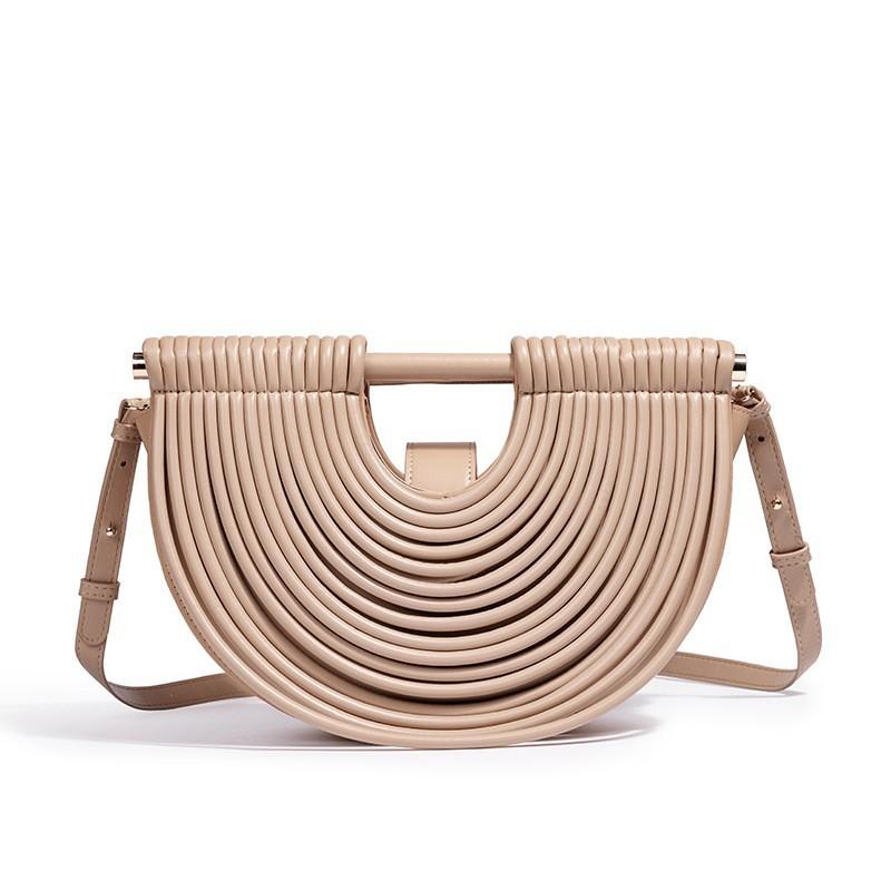 Noodle Bag, High-End Fashion, Hand-Woven Bag, One Shoulder Crossbody Clutch Bag, Women
