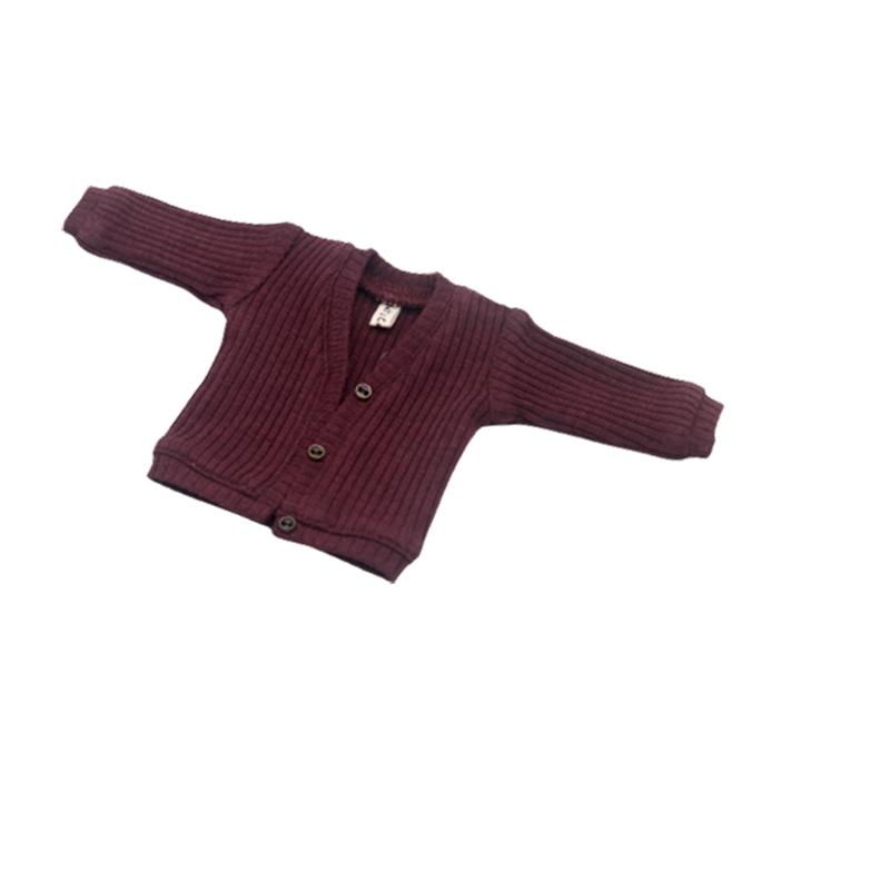 Clothes for doll Fashion multicolor cardigan short skirt  jeans fits Blyth Azone OB22 OB24 doll accessories