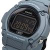 Casio Standard Digital Wristwatch W-219HC-2BV Men's Matte Grayish Blue