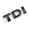 EPYFH1 3D Metal TDI Letters Emblem Badge Sticker Decals for VW Golf 4 5 6 7 JETTA PASSAT MK2 MK4 MK5 MK6 MK7