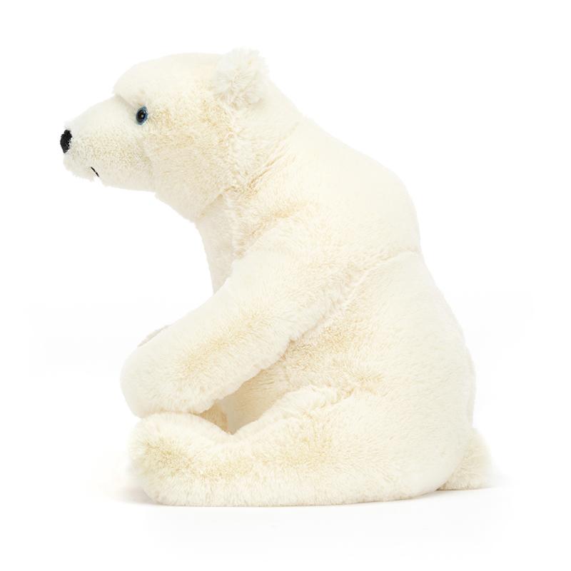 JELLYCAT Polar Regions Collection Animal Elwin Polar Bear Dolls Plush Doll 21cm Height