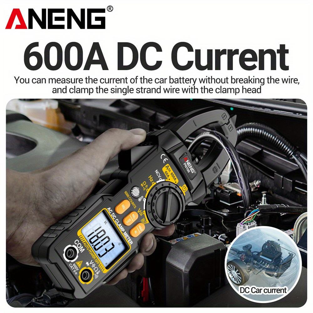 Clamp Meter Multimeter 6000 Counts AC/DC Voltage Tester ANENG PN108 600A Current Resistance Capacitance High Precision Test Tool with Digital Display