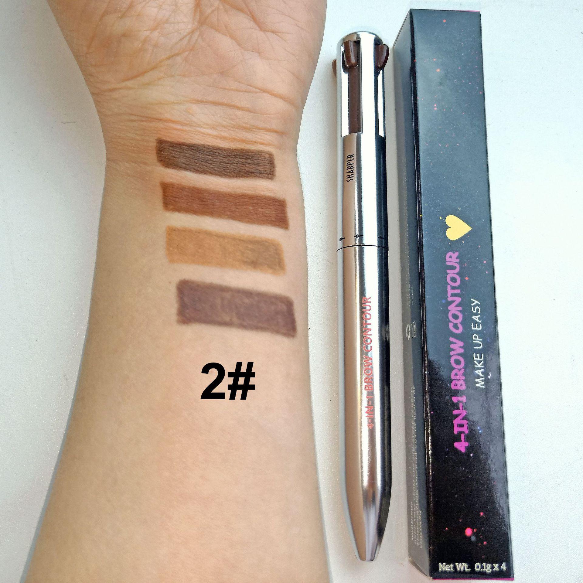 

4-in-1 Eyebrow Contour Pen with 4 Colors