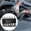 Nut Driver Socket Kit Wrench Screw Long-lasting Craftsmanship Multipurpose Rustproof Simple Operation Home Car Easy Use
