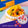 Silicone Fruit Shape 8 Grid Fondant Mold Non-stick Reusable Washable Bakery DIY Cake Mould Molding Tool Accessories