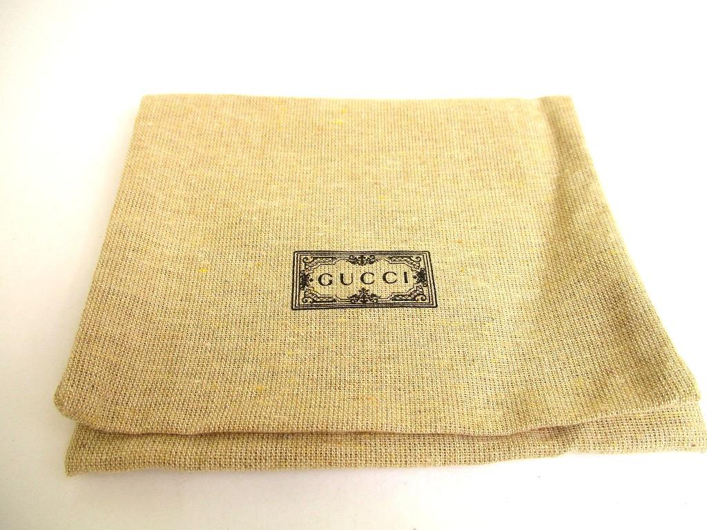 Authentic GUCCI GG Black Canvas Black Leather Bifold Wallet Compact Wallet #a813  Refurbished