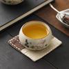 Master Cup Ru Kiln Personal Single Cup Ceramic Tea Tasting Cup Kung Fu Tea Set Tea Drinking Cup High-End Tea Cup Special For Tea Bowl
