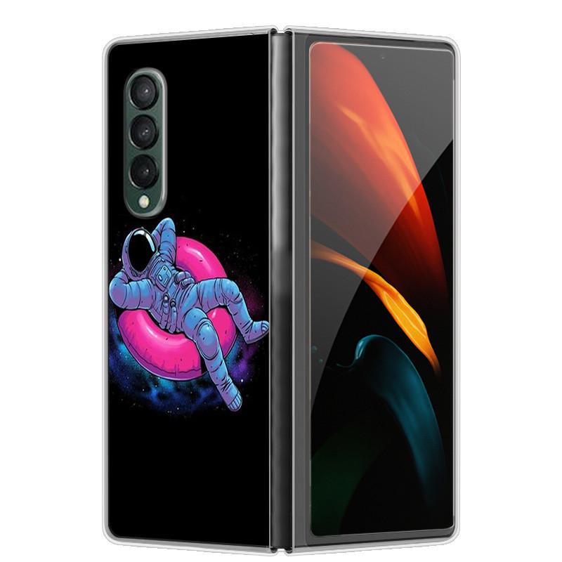 Etui na Samsunga Z Fold 5 Słodkie Modne Twarde Przezroczyste Etui na Telefon dla Samsunga Galaxy Z Fold5 5G ZFold 4 6 5G Powłoka Ochronna ZFold6