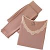 2025 Women's Seamless V-neck Body Shaping Thermal Underwear Set for Autumn/Winter