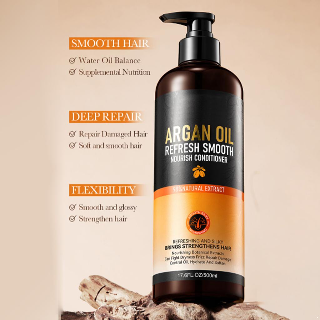 1Pc 500ML Glycerin Shampoo or Conditioner or 500g Hair Mask Moisturizing Strengthening Hair Care for All Hair Types Men Women