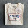 Unisex Casual Fashion Letter Print Round Neck Short Sleeve T-Shirt