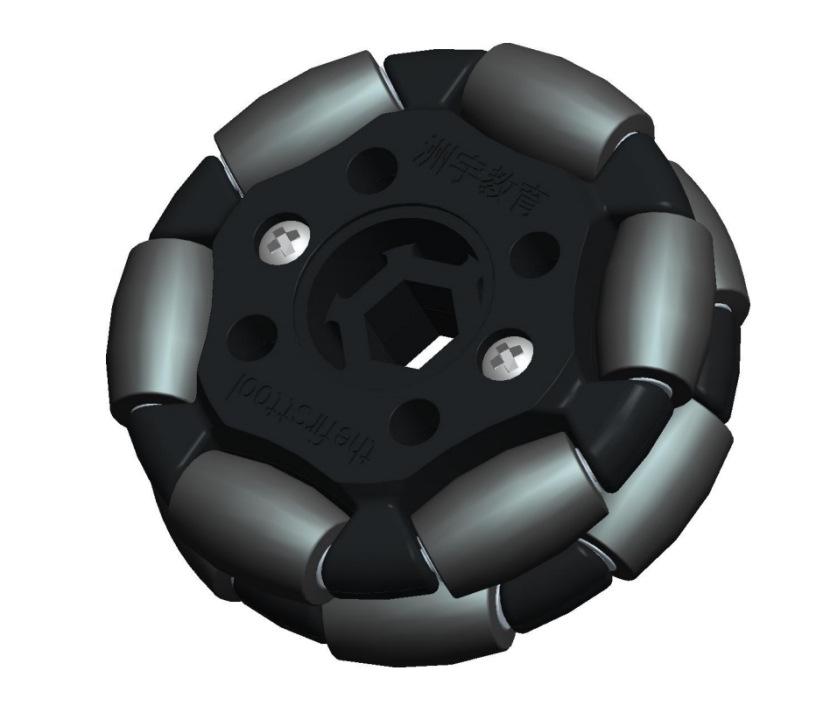 Omni-directional Wheel 5624 (8mm Hex Hole, 48mm Diameter) for GoBilda
