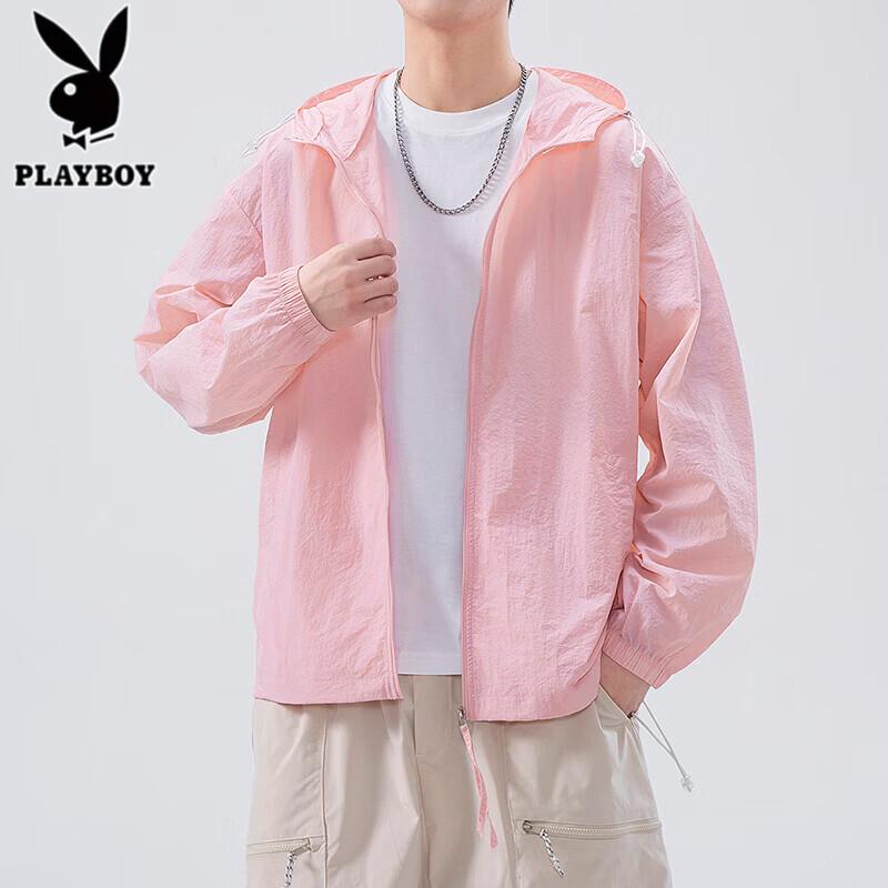 

PLAYBOY Men s Ice Silk UPF50+ Sun Protection Jacket S