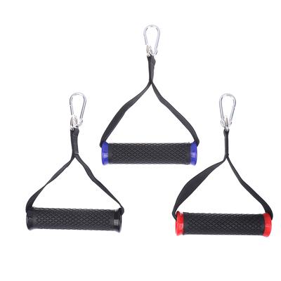 2 Stück Gym Grip Widerstandsbänder Übungsgriffe Fitness Anti-Rutsch Starker Griff Zuggriff Multifunktionale Gym Trainingsgeräte