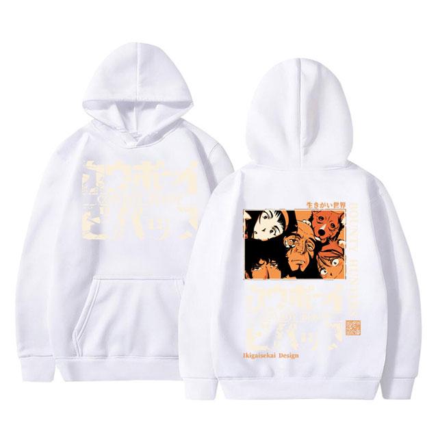 Аниме Ковбой Бибоп Космический Спайк Шпигель Джет Фэй Толстовка с рисунком Унисекс — фото 5