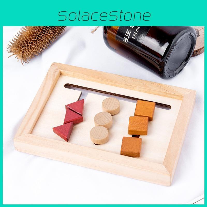 Matching Wooden Shape Game Board Children Puzzle Toy For Cognition Shape