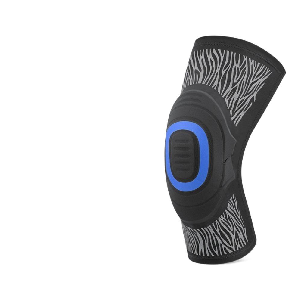 

Регулируемый спортивный наколенник Защита суставов Компрессионный наколенник Поддержка колена Бег XL чёрный