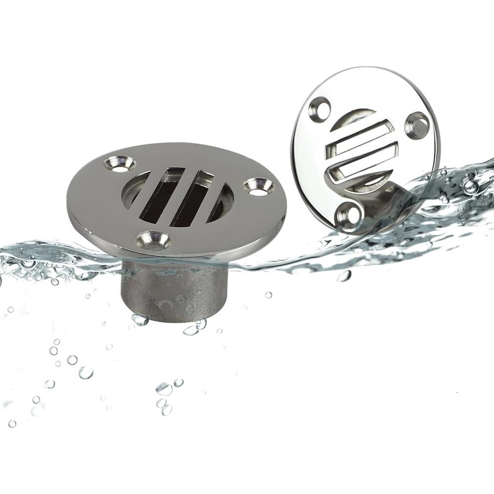 2 ks 25mm nerezová ocel 316 pro jachtu, lodní podlahu, palubu, odvodňovací otvory pro lodě, hardware se šrouby