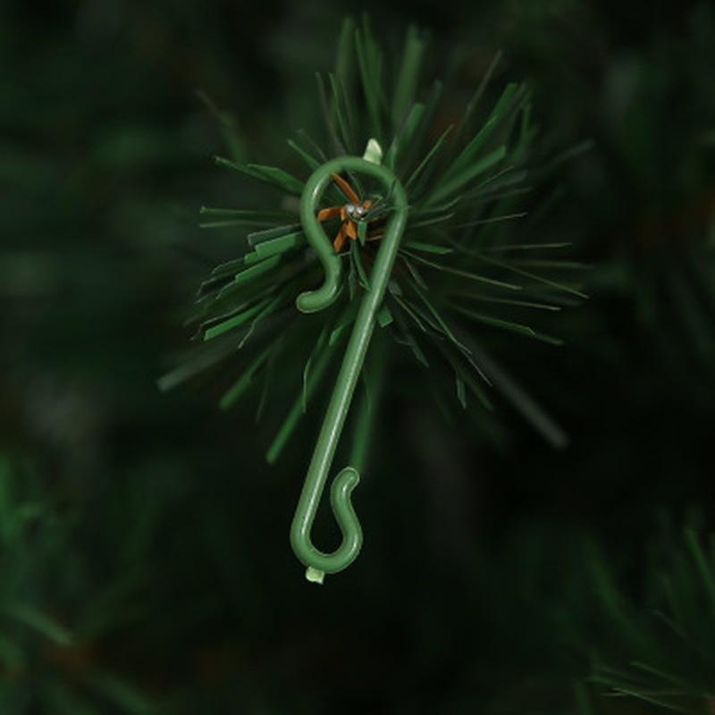 80 Stück Weihnachtsschmuck Haken Weihnachtsbaum Dekoration Anhänger Weihnachtsmann Puppen Hängehaken