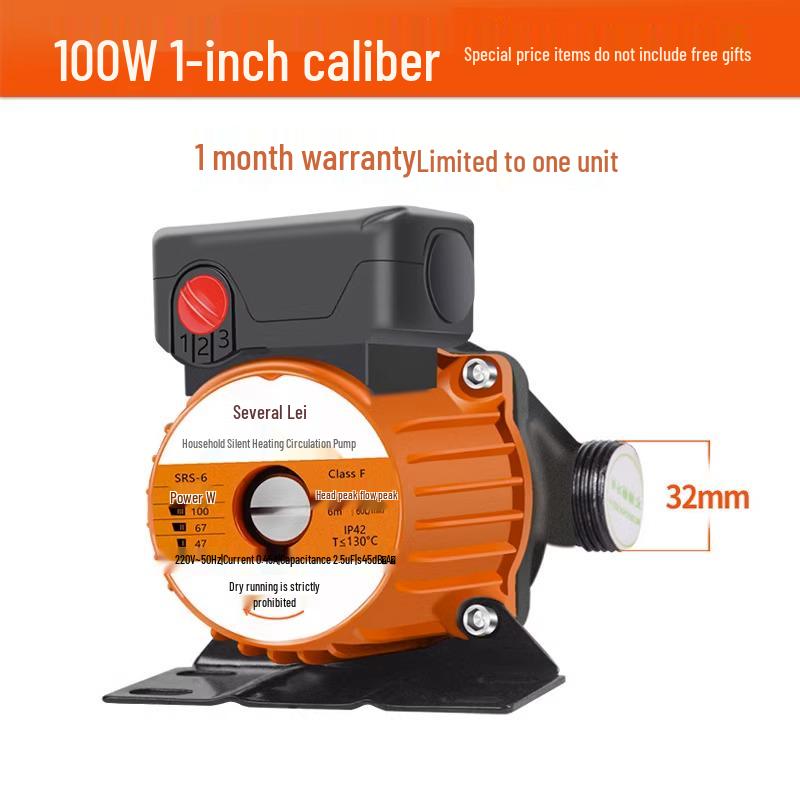 Quiet Household Heating Circulation Pump for Floor and Geothermal Systems