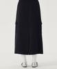 Covernat Woman Sweat Cargo Skirt Black