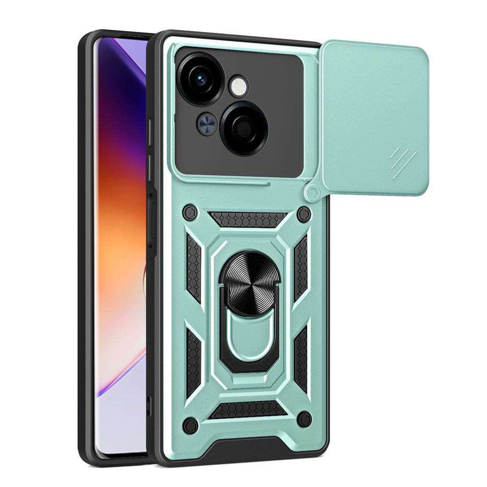 

Защитный чехол для камеры Tecno Spark Go 1 Spark Go 2025 TECNO POP 9 Armor Hybrid Ring Back Cover Tecno Spark Go 1