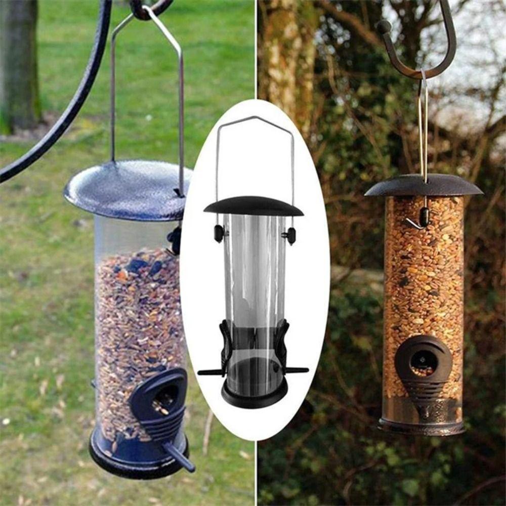Automatic Bird Feeder Waterproof Bird Feeding Bowl Pet Supplies Bird Hanging Food Dispenser Tree