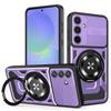 For Samsung Galaxy A36 5G Magnetic Case Rotating Kickstand TPU+PC Phone Cover