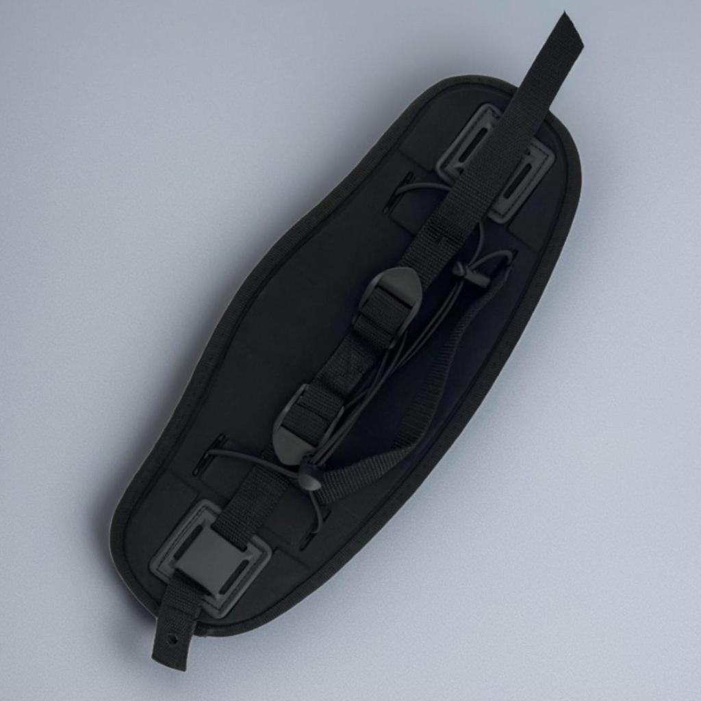 Kayak Seat Cushion textileCovered Canoes Black Watercraft Gear
