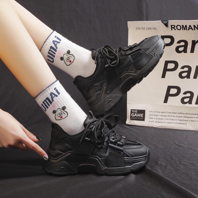 Couple Dad Shoes 2025 Summer New Dad Shoes Women's Shoes Platform Heightening Shoes Casual Women's Shoes Sports Shoes