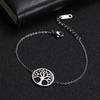Dawapara Tree of Life Bracelet for Women Positive Energy Growth and Strength Amulet  Stainless Steel Minimalist Couple Jewelry