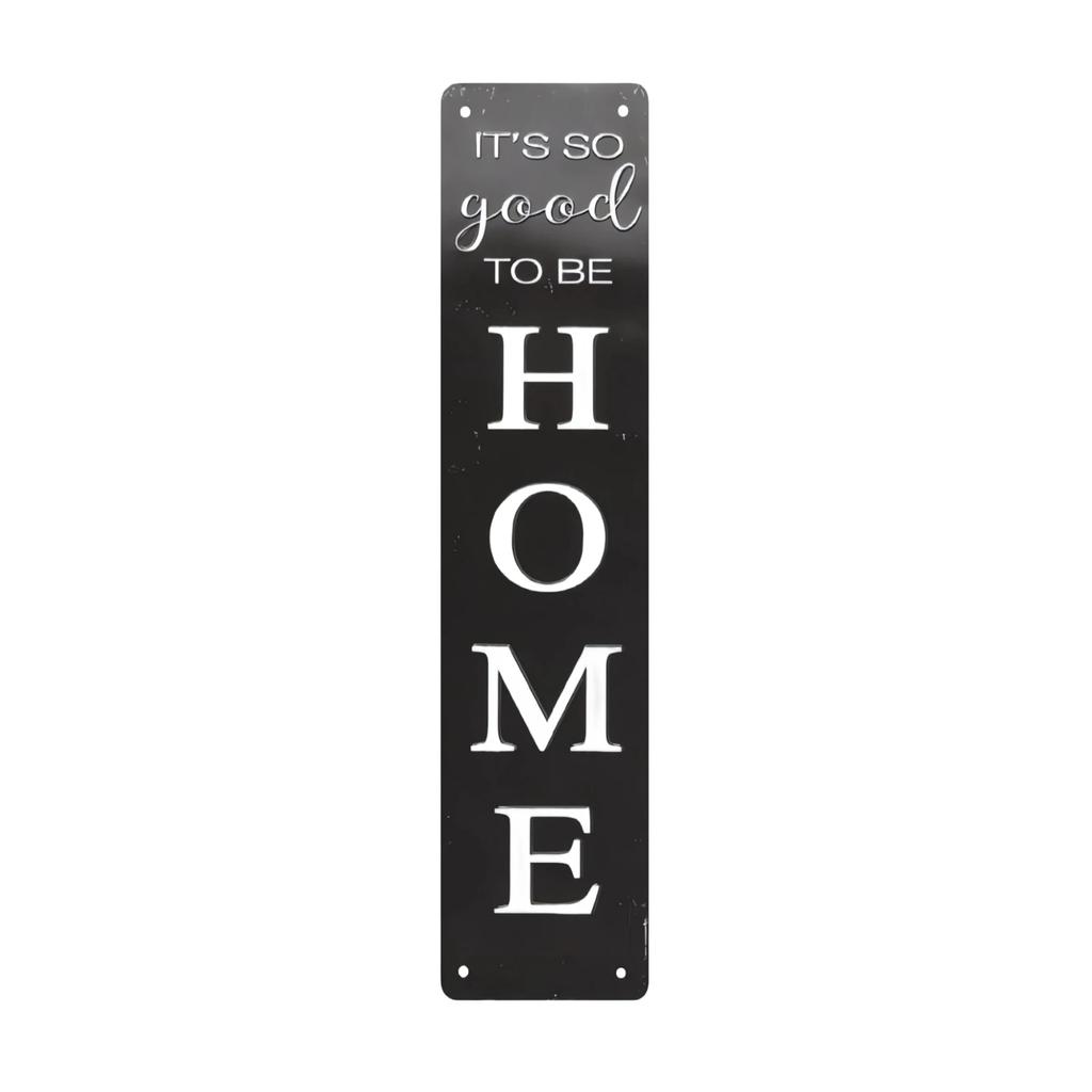 Retro WELCOME HOME Aluminum Sign Address Sign Funny Vintage Metal Sign For Garage Workshop Man Cave Club Bar Outdoor Wall  Decor