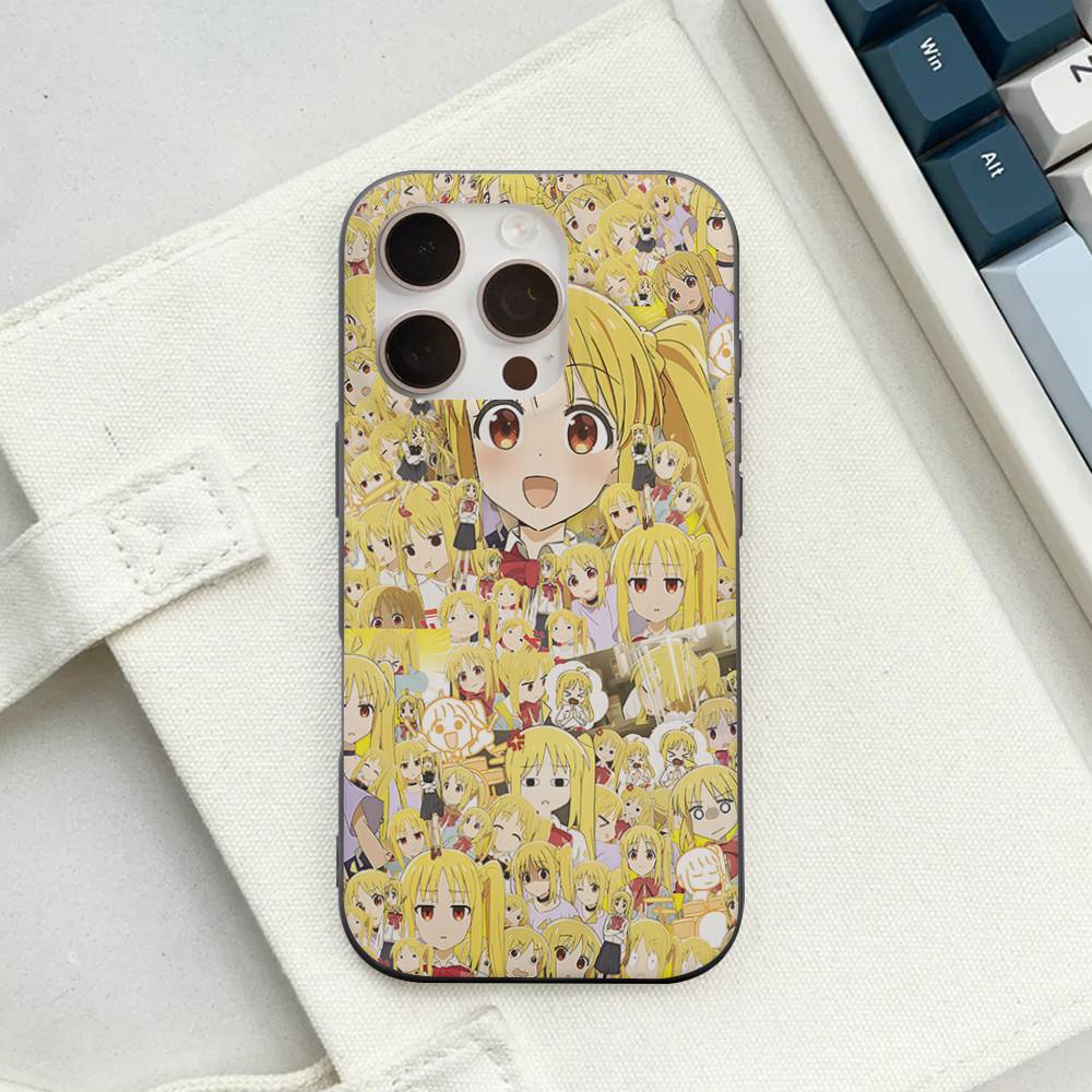 Anime Bocchi The Rock For IPhone 17 16 15 11 12 13 14 Pro Max Plus Pro Corrugated Translucent Back Phone Cover