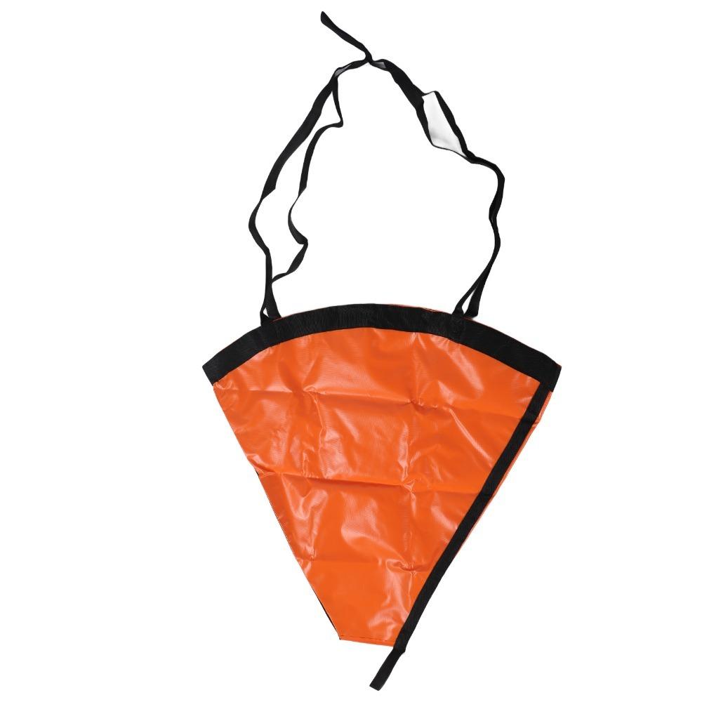 Portable Orange Drift Sock Drogue Drift Anchor Sea Anchor Marine Boat Parachute Pontoon