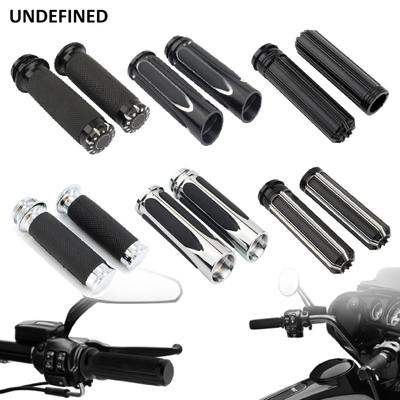 Uchwyty motocyklowe 1'' 25mm Elektroniczny uchwyt przepustnicy Uchwyt na kierownicę CNC do Harley Touring Electra Glide Softail