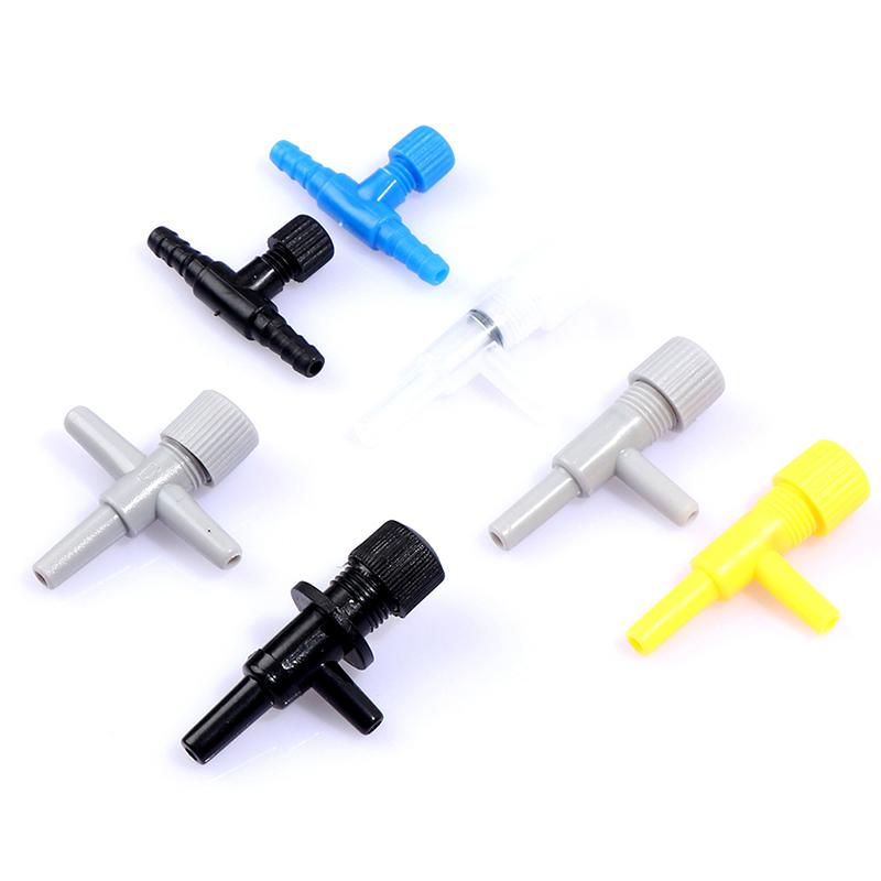 5Pcs Tank Volume Control Oxygen Valve Aquarium Air Regulator Flow Tube Pipe
