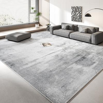 Nordischer einfacher Stil Großer Wohnzimmerteppich Leichter Luxus Dekoration Sofatische Waschbarer Teppich Schlafzimmer Garderobe Rutschfeste Matte