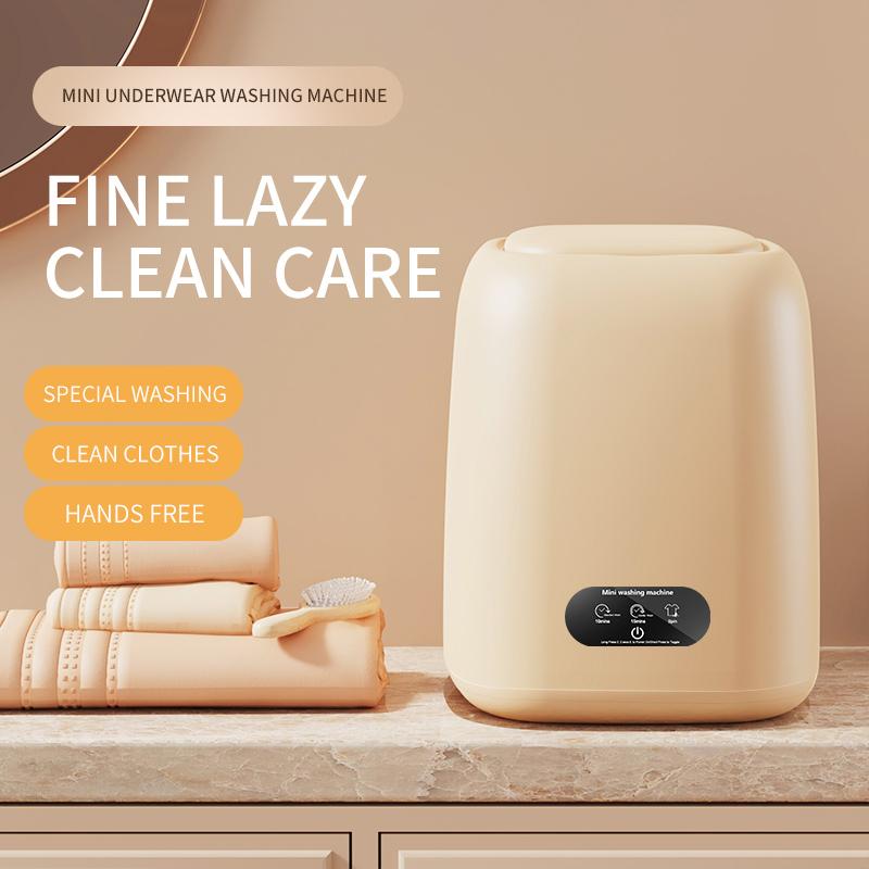 Fully Automatic Portable Washing Machine Mini Washer For Underwear Children's Clothes Small Washing Machine With Spin Dryer 220V