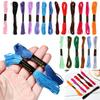 Multicolor Skein Kit Handmade Embroidery Sewing Skeins Cross stitch thread Bracelet braided