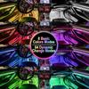 Car Interior Lights, 5V LED Strip Lights With USB Adapter, Ambient Car Lighting Kit, App & Remote Control Music Sync Color Change Strip Lights For