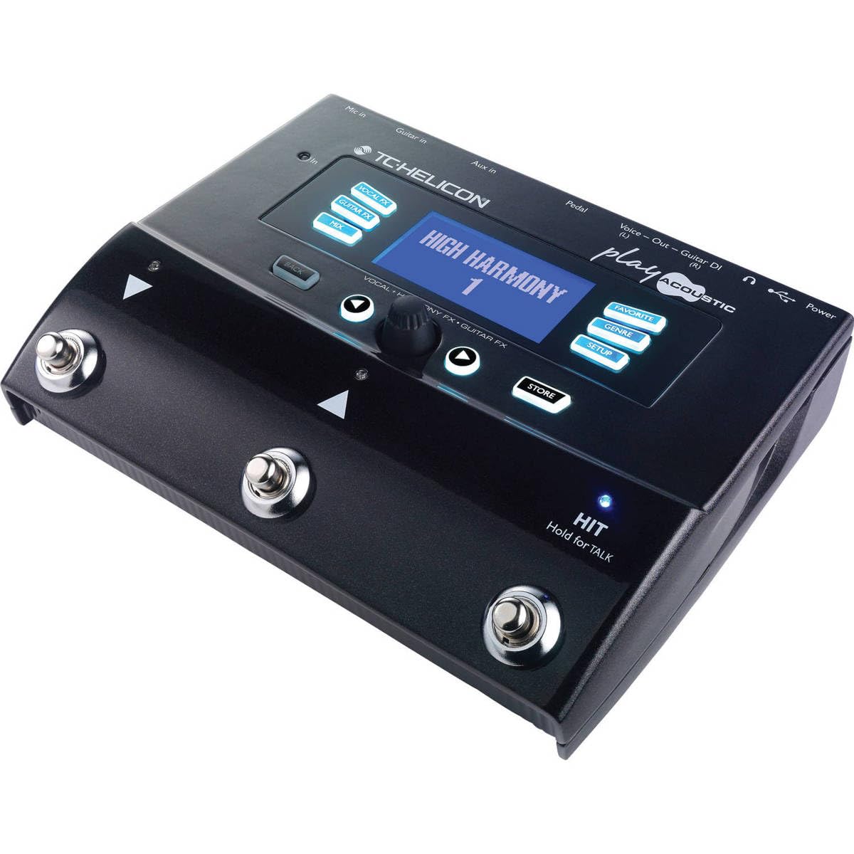 

TC HELICON Вокальний ефектор з ефектами для електроакустичної гітари PLAY ACOUSTIC [] чорний